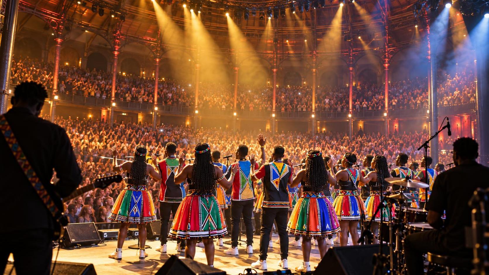 Ndlovu Youth Choir Rocks Queen's London Reunion With Brian May