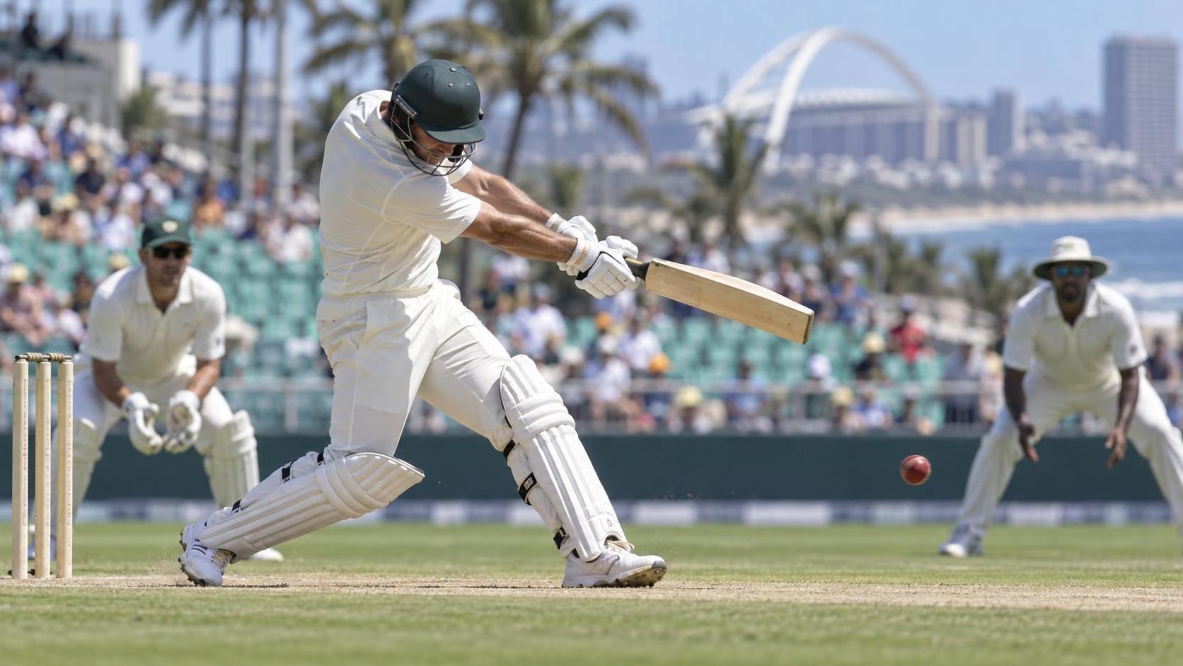 Renshaw's 272 Runs Leave Proteas Six Wickets From Defeat