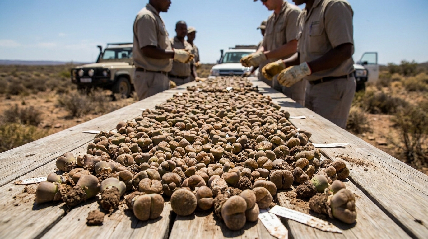 2.5 Million Succulents Seized As Karoo Poaching War Spreads