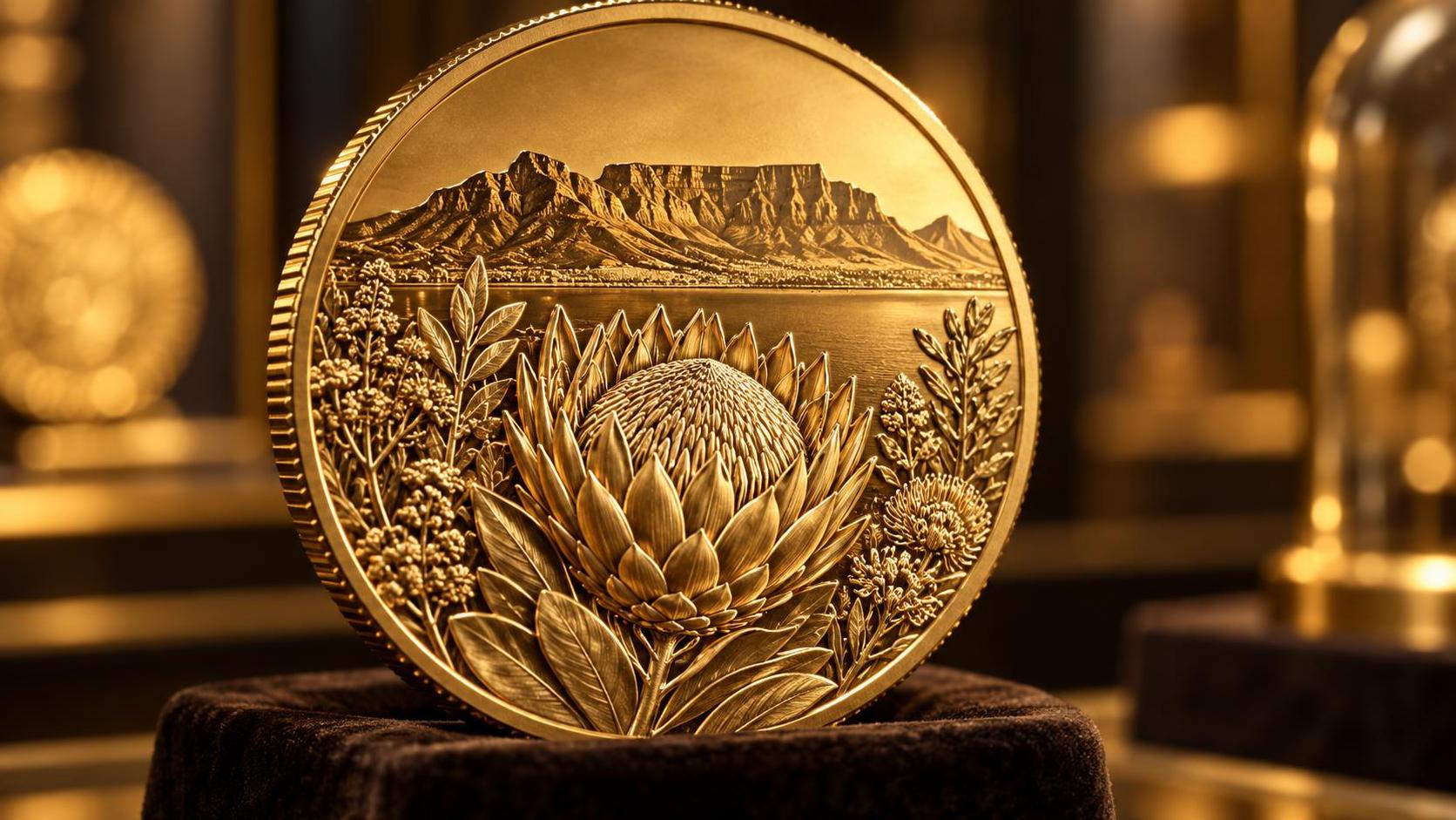 Table Mountain Gets France's Precious-Metal UNESCO Coin Treatment