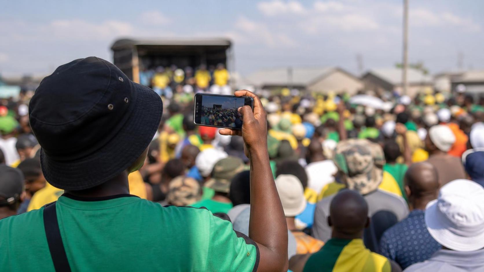 ANC Cries Espionage After Helen Zille Campaign Team Visits Rally