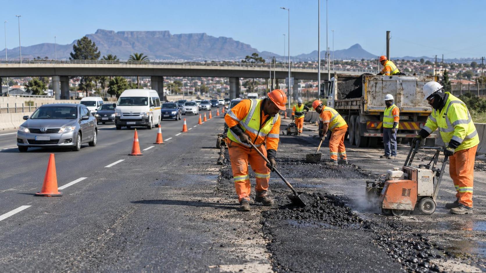 Jakes Gerwel Drive Loses 2 Lanes As City Orders Urgent Repairs