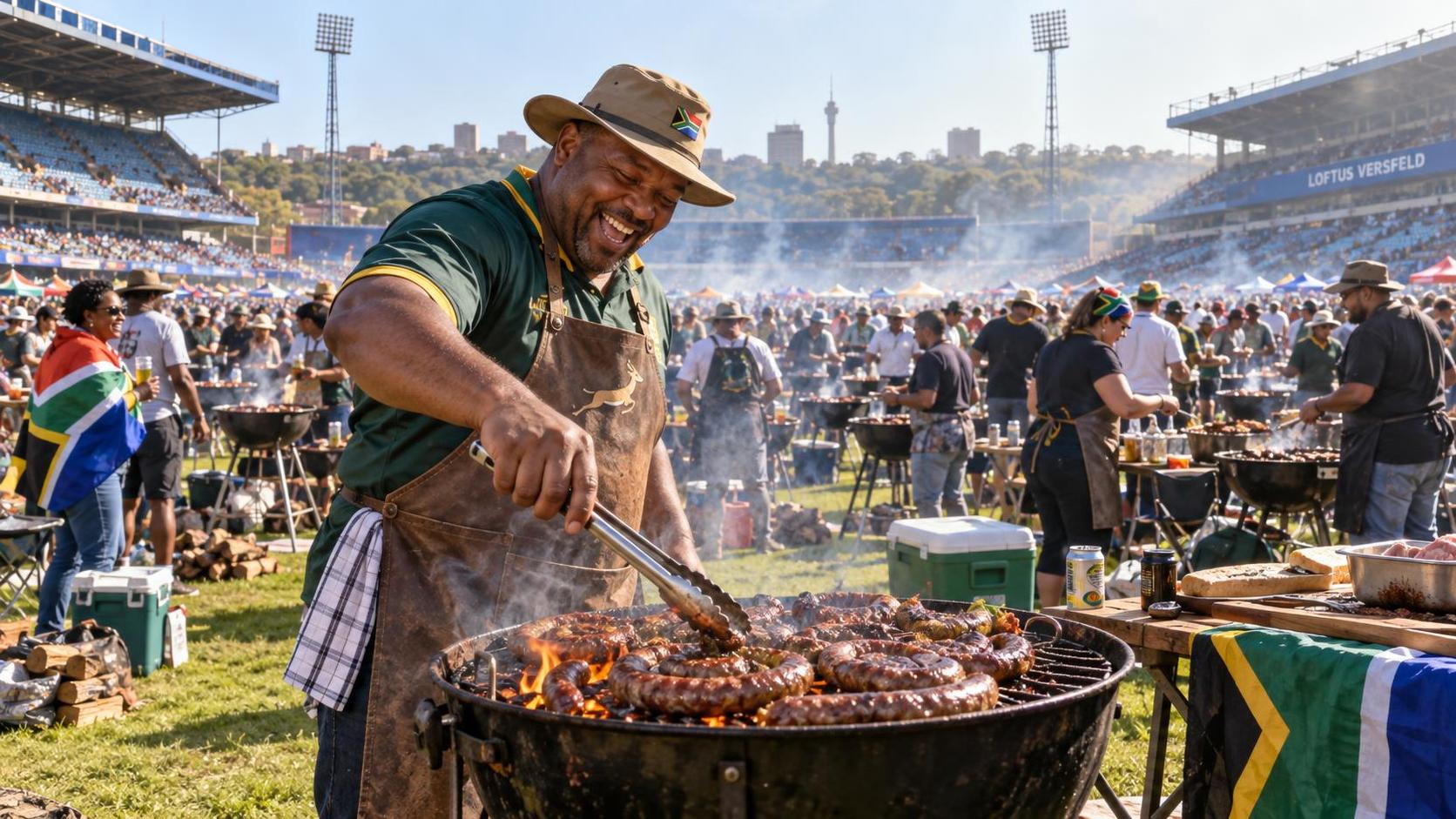 Loftus Fires Up 3 000-Person Braai For Another World Record Shot