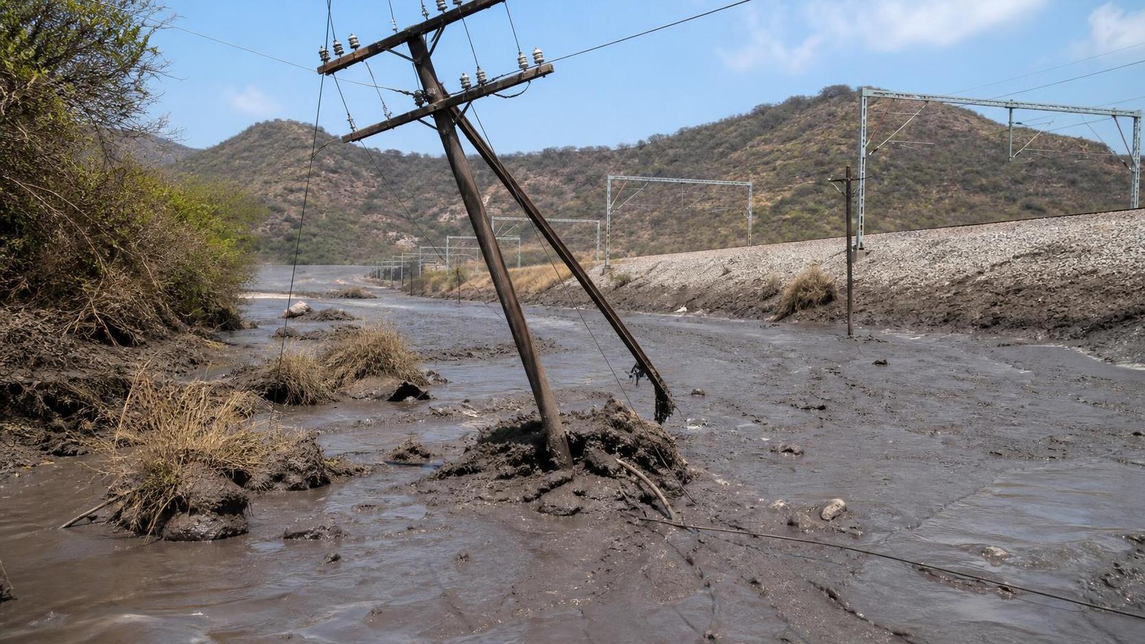 Brits Mine Sludge Surge Knocks Out Eskom Lines And Pollutes Tributary