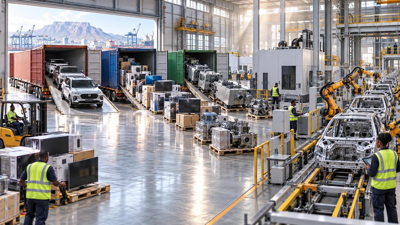 Chinese Imports Squeeze SA Factories As Trade Gap Widens