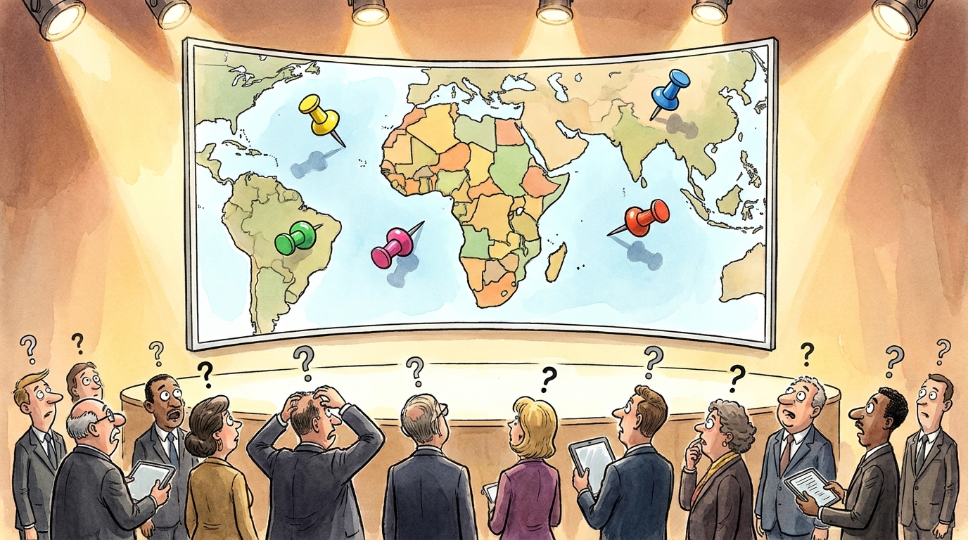 State Department Botches Africa Map At AIDS 2026