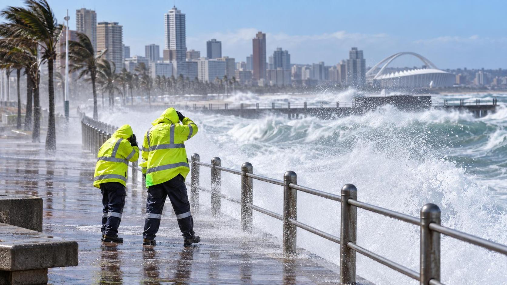 80km/h Winds Put eThekwini Beaches And Harbours On Alert