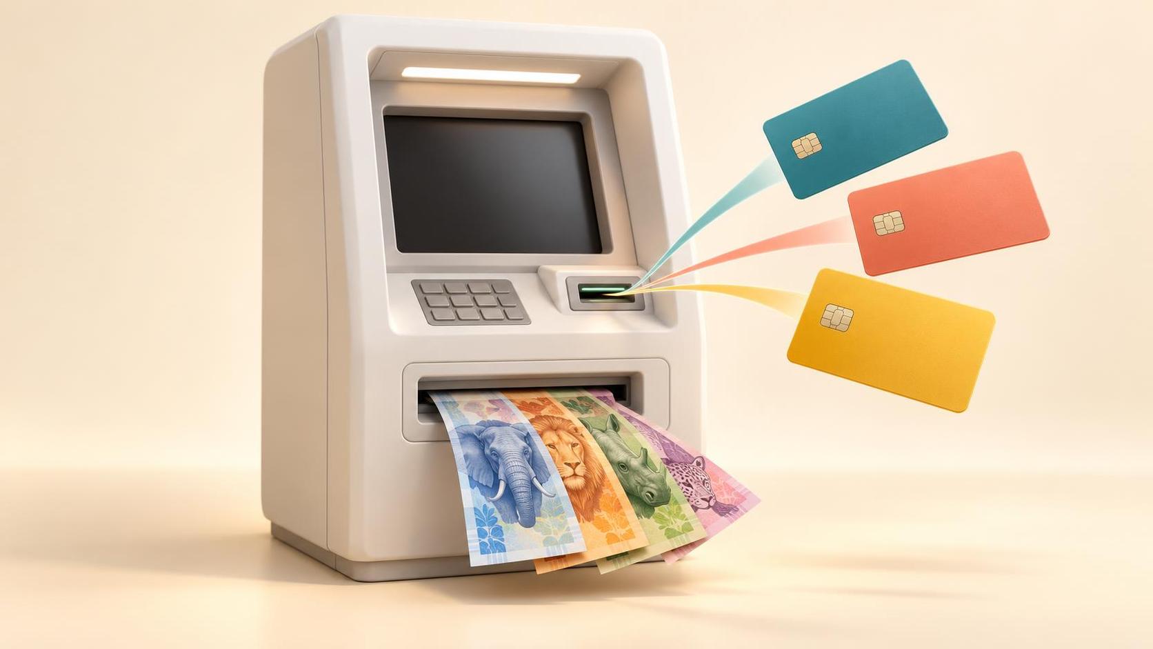 Free ATM Withdrawals? SARB Wants To Ditch The Bank Branding